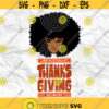 Afro girl Afro womanAfro lady Thanks giving Day Thankful Fall SVG Printable file Sublimation file File for print File for cuting Design 296