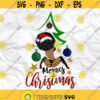 Afro woman Afro SVG Christmas SVG Merry Christmas SVG Christmas lady Printable file Sublimation file File for print File for cuting Design 19