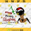 Afro woman Afro SVG Christmas SVG Merry Christmas SVG Christmas lady Printable file Sublimation file File for print File for cuting Design 20
