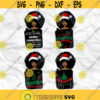 Afro woman Afro SVG Christmas SVG Merry Christmas SVG Christmas lady Printable file Sublimation file File for print File for cuting Design 56