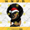 Afro woman Afro SVG Christmas SVG Merry Christmas SVG Christmas lady Printable file Sublimation file File for print File for cuting Design 78
