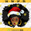 Afro woman Afro SVG Christmas SVG Merry Christmas SVG Christmas lady Printable file Sublimation file File for print File for cuting Design 83
