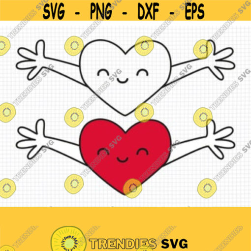 Air Hug SVG. Cartoon Open Arms Heart SVG. Kids Love Cut Files. I Need a Hug Wall Art Free Hugs svg Card Making. Download dxf eps png jpg pdf Design 5