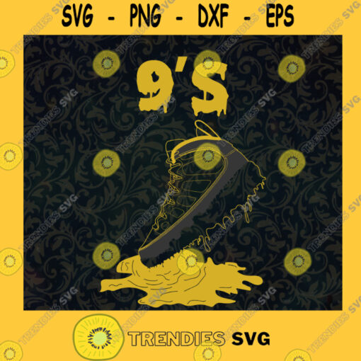 Air jordan 9 Shoes SVG Idea for Perfect Gift Gift for Everyone Digital Files Cut Files For Cricut Instant Download Vector Download Print Files