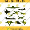 Airplane Pack Plane aviation Cuttable Design SVG PNG DXF eps Designs Cameo File Silhouette Design 1660