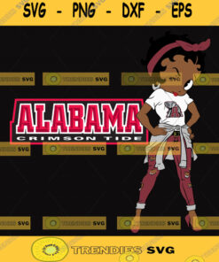 Alabama Crimson Tide Black Girl Svg Girl Ncaa Svg Sport Ncaa Svg Black Girl Shirt Silhouette Svg Cutting Files Download Instant BaseBall Svg Football Svg HockeyTeam
