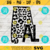 Alabama SVG State Leopard Cheetah Print svg png jpeg dxf Small Business Use Vinyl Cut File 2094
