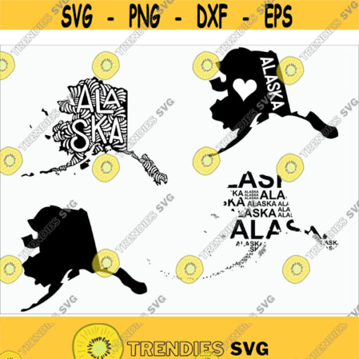 Alaska State SVG Cut File Cricut Clip art Commercial use Silhouette Alaska SVG Alaska Home Svg Alaska Outline AK Svg Design 208