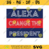 Alexa Change the President Leopard Cheetah PNG Alexa change the president png president png trump png biden png political satire Design 1619 copy