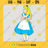 Alice in Wonderland Alice Princess Standing 2 Walt Disney Animated Movie Fairy Tale Fictional Cartoon Characters SVG Digital Files Cut Files For Cricut Instant Download Vector Download Print Files