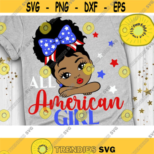 All American Girl Svg Peekaboo Girl Svg African American Svg 4th of July Svg Afro Puff Girl Svg Afro Princess Svg Dxf Eps Png Design 632 .jpg