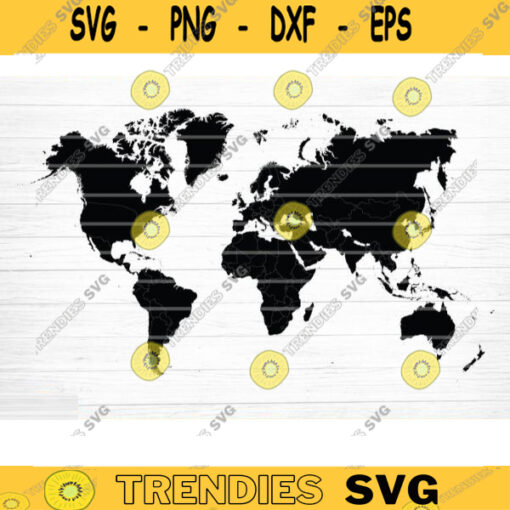 All Countries World Map Svg File All Countries World Map Vector All Countries World Map Decal All Countries World Map Clipart Silhouette Design 595 copy