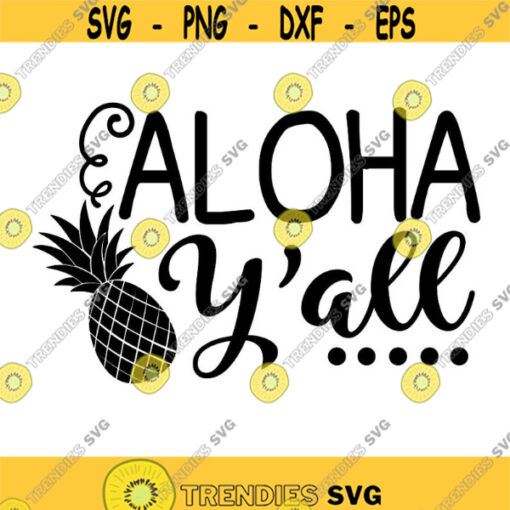 Aloha Summer SVG Beach SVG Summer SVG Hibiscus Svg Summer Beach Svg Tropical Svg Summer Tshirt Design Svg Silhouette Cricut Files. .jpg