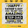 Amazing Step Dad Svg Happy Fathers Day Svg Best Friend Svg Father And Son Svg