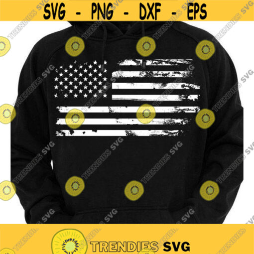 America Distressed Flag US Flag. PNG and JPG File Instant Download Design 315