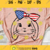America Svg 4th of July Svg Fourth of July Svg American Bunny Svg Patriotic Svg Svg cut files for Cricut Sublimation Designs Downloads