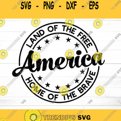 America Svg 4th of July Svg Patriotic Svg Fourth of July Svg USA Svg Svg Files for Cricut Sublimation Designs Downloads