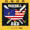 American Baseball Svg Baseball Dad Svg American Flag Svg Independent Day Svg