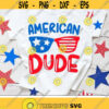 American Dude Svg 4th of July Svg Patriotic Cut Files America Svg Dxf Eps Png Boys Clipart Kids Svg Sunglasses Silhouette Cricut Design 706 .jpg