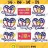 American Family Bundle SVG All American Family Svg 4th of July Svg America Svg American Heart Svg USA Svg Proud American Family Shirts Design 266