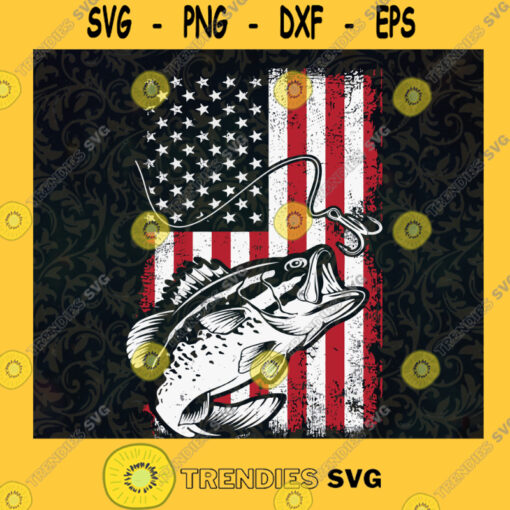 Hot SVG - American Flag Svg Fishing Dad Svg Peel Fish Svg Chill Vibes ...