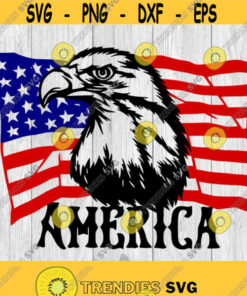 American Flag with Eagle SVG png ai eps dxf files for Auto and Vinyl Decals T shirts CNC Cricut and other cut projects Design 229