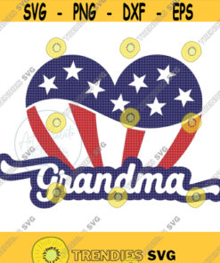 American Grandma Svg All American Grandma Svg 4Th Of July Svg America Svg American Heart Svg Usa Svg Us Heart Flag Svg Proud American Design 272
