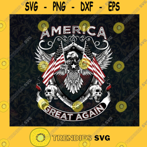 American Great Again Svg American Flag Svg Soldier Logo Svg American Trump Svg