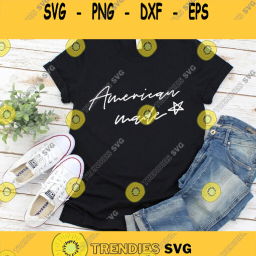American Made SVG America Svg 4th of July Svg Fourth of July Svg Patriotic Svg Svg Files for Cricut Sublimation Designs Downloads