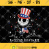 American Nightmare Svg Baby Jack Skellington America Flag Svg Jack Skellington 4Th Of July Svg