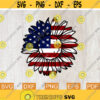 American Sunflower Svg 4th of July Svg American Flag Svg Patriotic Sunflower Svg Usa Svg Svg files for Cricut Sublimation Graphics Design 65.jpg