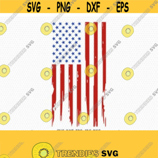 American flag distressed USA flag svg Fourth of July SVG 4th of July Svg Patriotic SVG America Svg Cricut Silhouette Cut File svg dxf Design 7