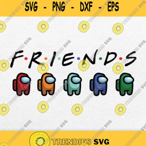 Among Us Friends Svg Png