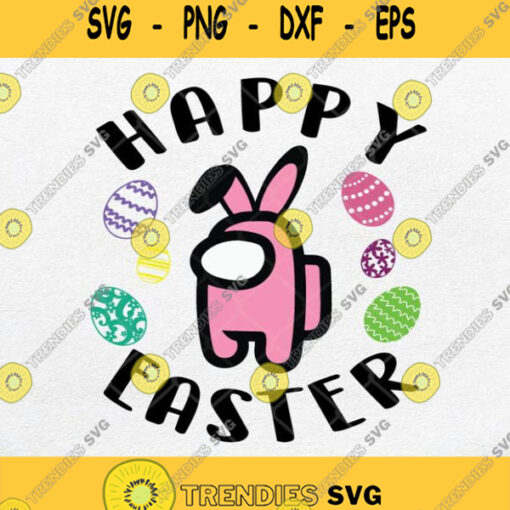 Among Us Happy Easter Day Svg