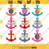 Anchor SVG Bundle Nautical svg anchors svg svg eps png dxf.jpg