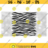Animal Clipart Black Zebra Print or Stripe Pattern Sheet Background for Zoos Deserts Jungles Africa Digital Download SVG PNG Design 1322