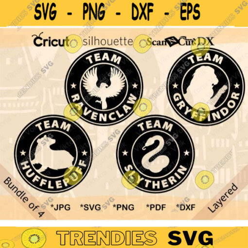 Animal Team Logos SVG Bundle Lion Stencil Snake Emblem Vector Raven Color Sigil Badger Stamp Stencil Mold