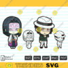 Anime Character Bundle 2 Big Boss SVG PNG Graphic Slayer Arts Demon Custom File Printable File for Cricut Silhouette