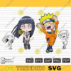 Anime Character Bundle SVG PNG Graphic Ninja Arts Demon Custom File Printable File for Cricut Silhouette 159