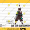 Anime Character SVG PNG Graphic Slayer Arts Demon Anime Figure Custom File Printable File for Cricut Silhouette 158