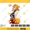 Anime Character SVG PNG Graphic Slayer Arts Demon Custom File Printable File for Cricut Silhouette