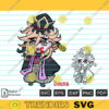 Anime Character SVG PNG Graphic Slayer Arts Demon Upper Moon Demon Custom File Printable File for Cricut Silhouette 116