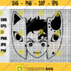 Anime svg file download Manga SVG Instant Download Japanese SVG Anime svg png Cutting Files for the Cricut Design 166