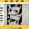 Anime svg file download Manga SVG Instant Download Japanese SVG Anime svg png Cutting Files for the Cricut Design 167