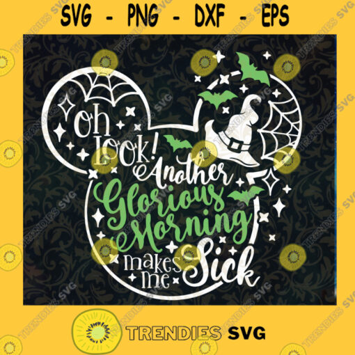 Another Glorious Morning Svg Disney Halloween Svg Cut files Svg Dxf Png Eps Svg file Cutting Files Vectore Clip Art Download Instant