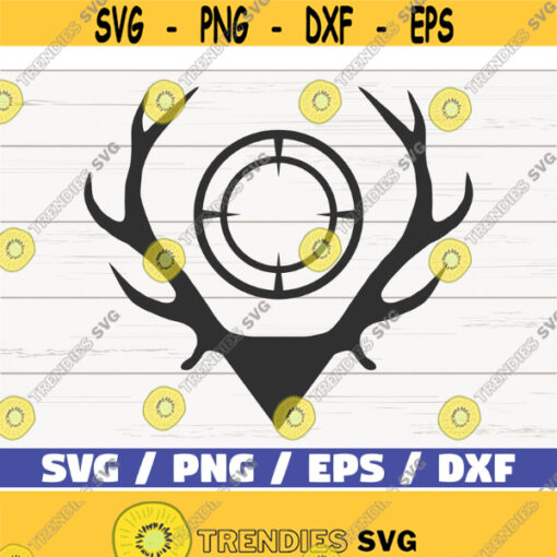 Antlers SVG Hunting SVG Cut File Cricut Commercial use Instant Download Silhouette Deer SVG Design 934