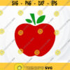 Apple SVG Teacher svg Apple SVG cut file for Cricut School svg Apple silhouette Back to school svg Cutting Files Design 423.jpg