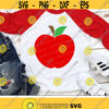 Apple Svg Teacher Svg Back to School Svg Kids Cut Files Apple Clipart Monogram Svg Dxf Eps Png School Shirt Design Silhouette Cricut Design 1068 .jpg