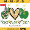 Apples Teacher Sublimation Download PNG Apple Peace Love Teach PNG Peace Love Teach Sublimation Download Teacher Instant Download 598