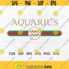 Aquarius svg printable design instant download astrology print vector zodiac svg silhouette Aquarius sign february birthday design Design 48